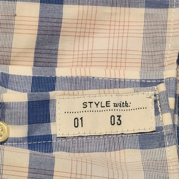 Ryan Seacrest Button Down 16 1/2 34/35 - Picture 8 of 8